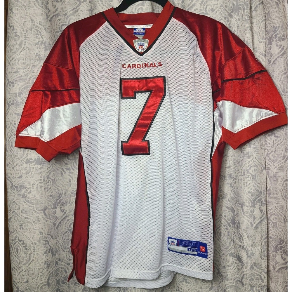 Reebok Matt Leinart #7 Arizona Cardinals Authentic NFL Jersey Mens 52 Stitched